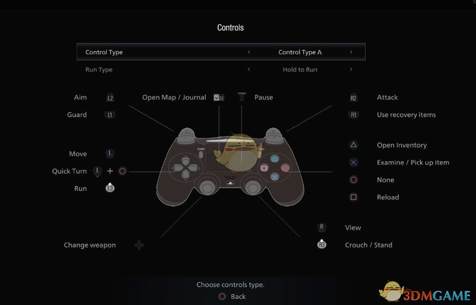 《生化危机8》PS4按键提示补丁