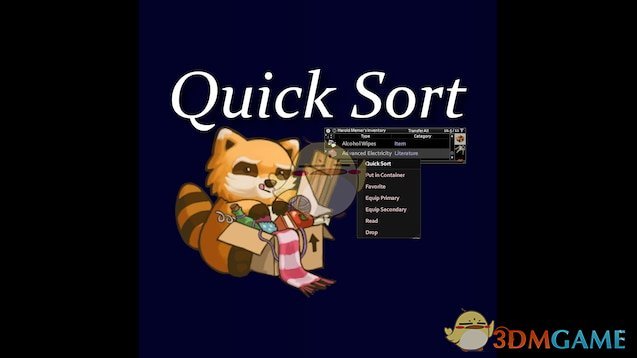 《僵尸毁灭工程》快速排序MOD