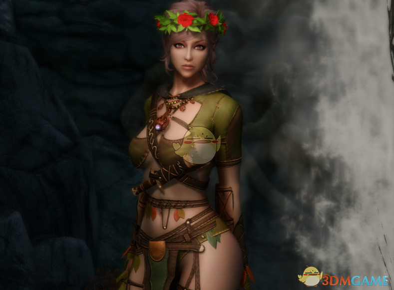 《上古卷轴5：天际重置版》Naomi性感女性随从MOD