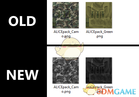 《僵尸毁灭工程》黑色迷彩背包MOD