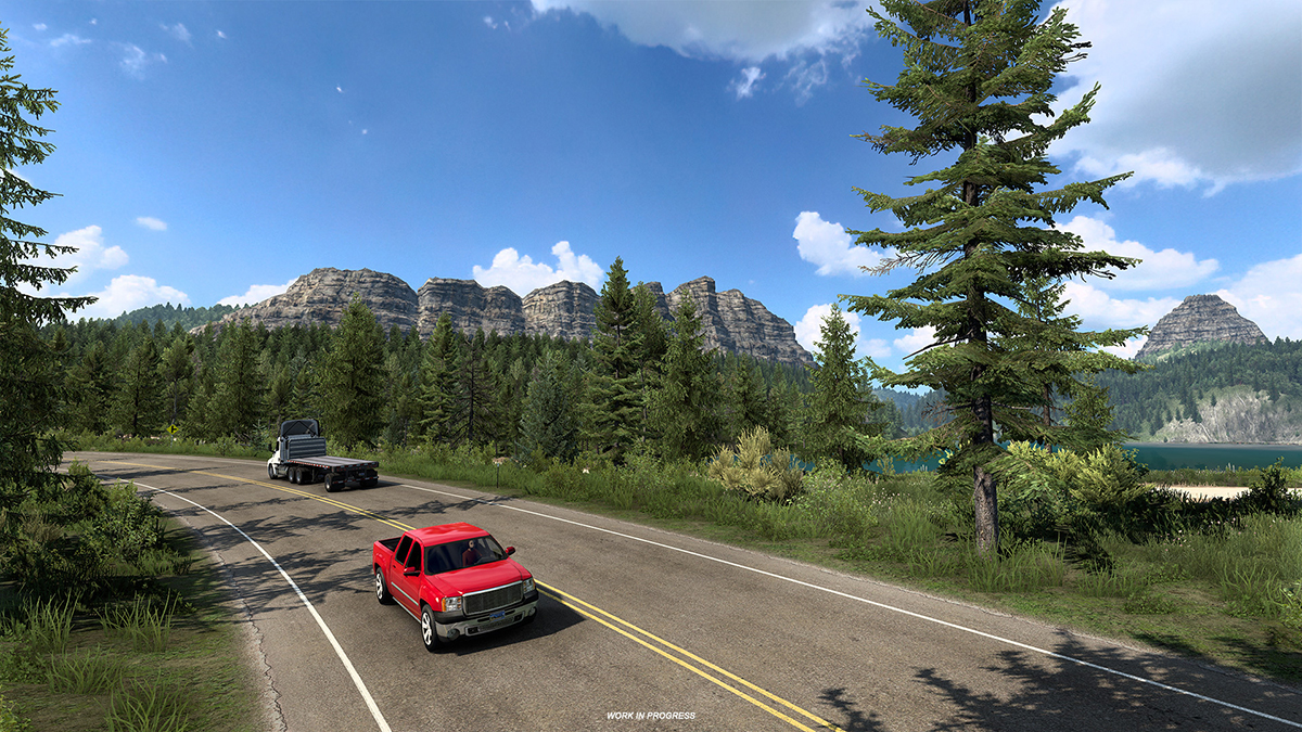 《美国卡车模拟》新DLC“怀俄明州”上架Steam 公布早期截图