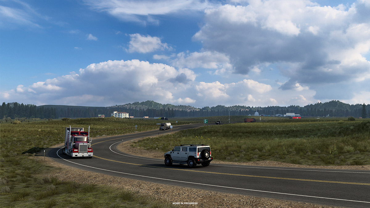 《美国卡车模拟》新DLC“怀俄明州”上架Steam 公布早期截图