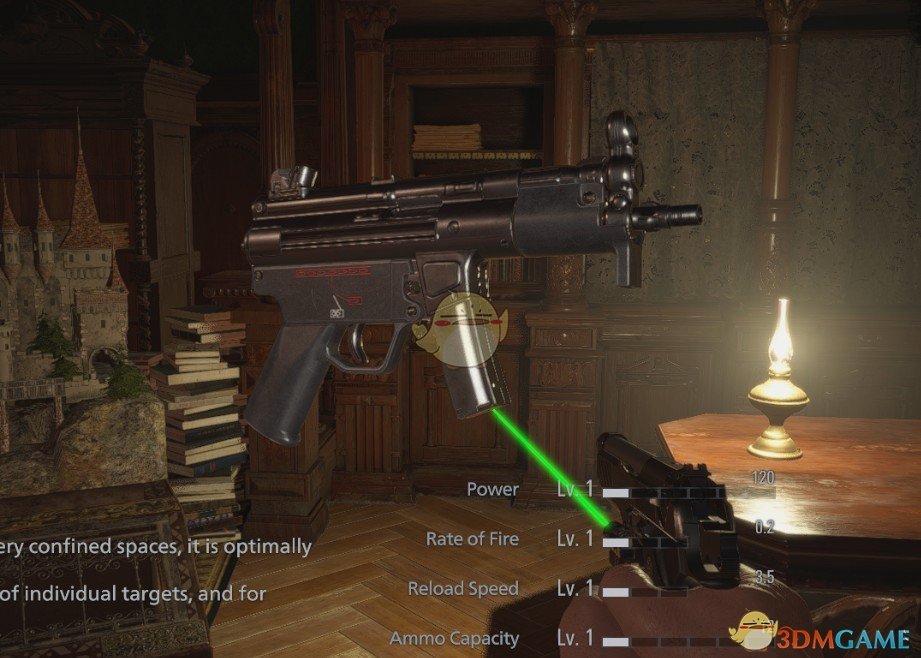 《生化危机8》MP5K冲锋枪MOD