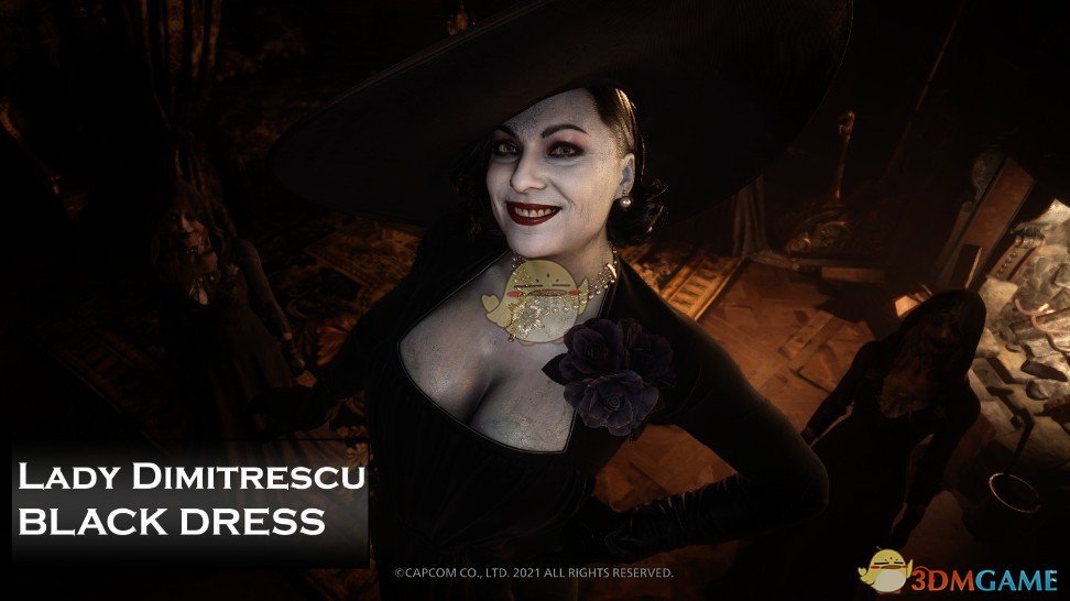 《生化危机8》夫人黑色连衣裙MOD