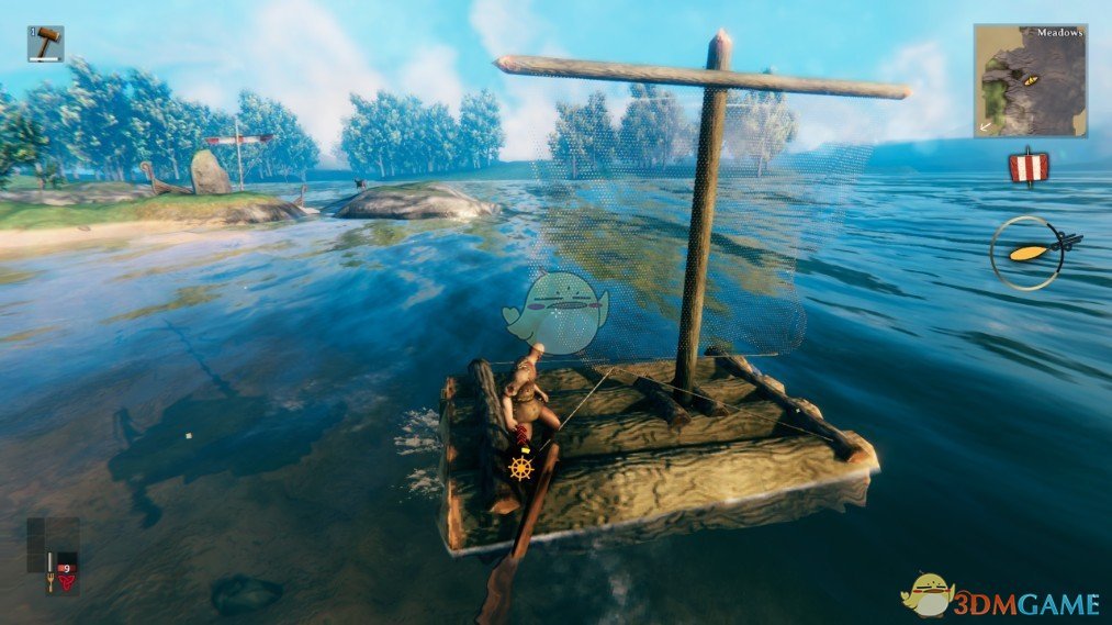 《Valheim：英灵神殿》透明船帆MOD