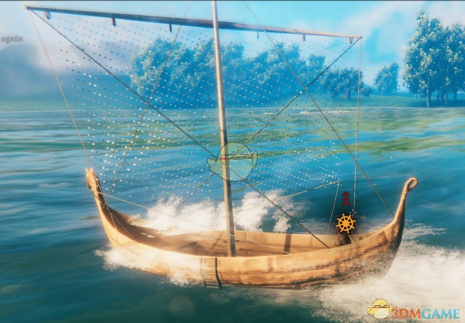 《Valheim：英灵神殿》透明船帆MOD