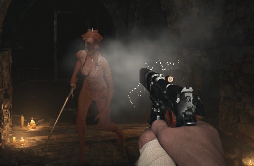 《生化危机8》寂静岭护士丧尸MOD