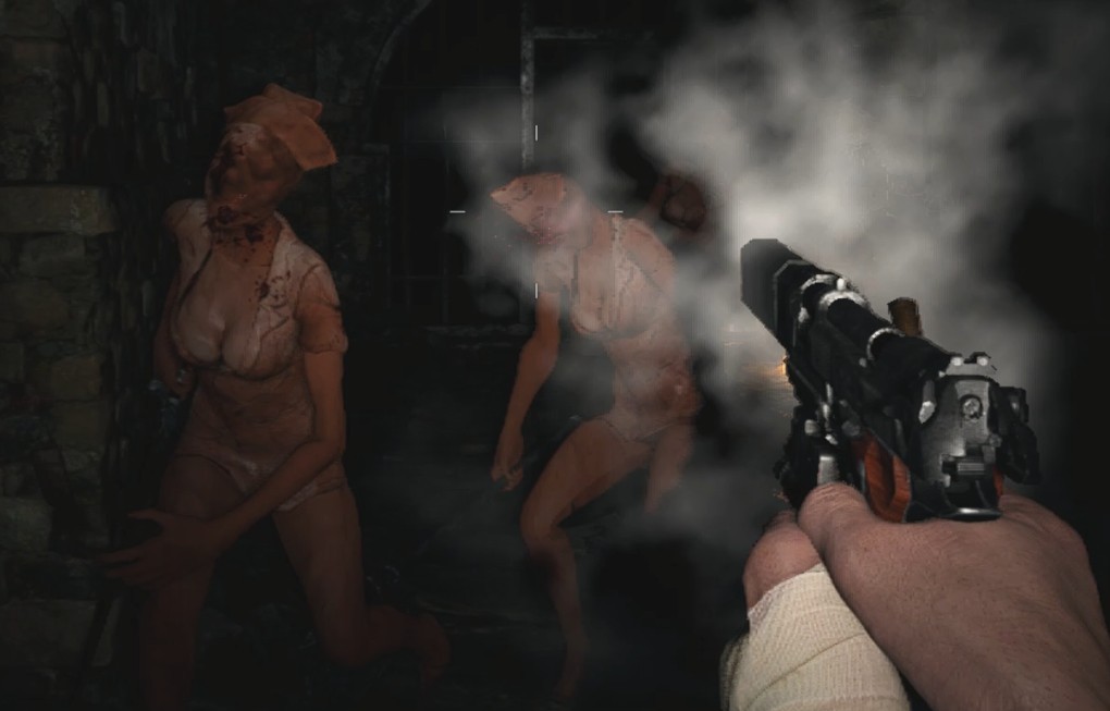 《生化危机8》寂静岭护士丧尸MOD