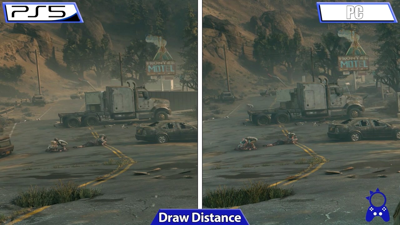 《往日不再》PC和PS5画面对比视频