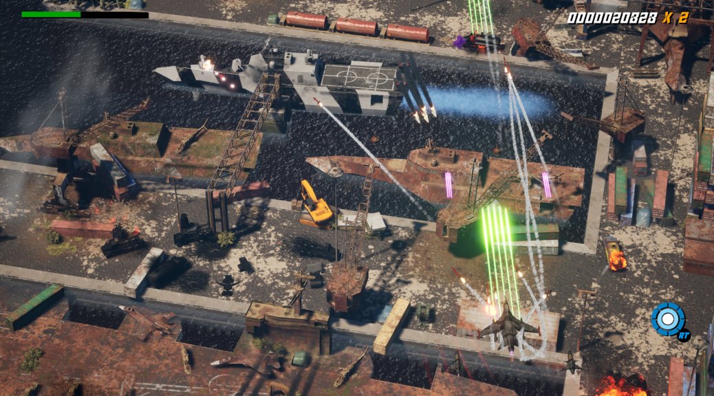 复古风格飞行射击游戏新作《割云战机》现已发售