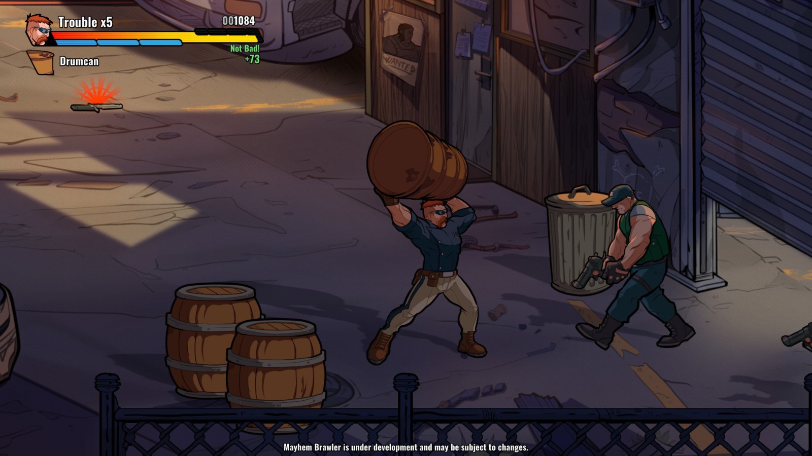 街机风清版动作《Mayhem Brawler》8月18日发售 多平台、支持中文