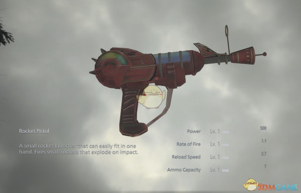 《生化危机8》火箭手枪变为射线枪MOD