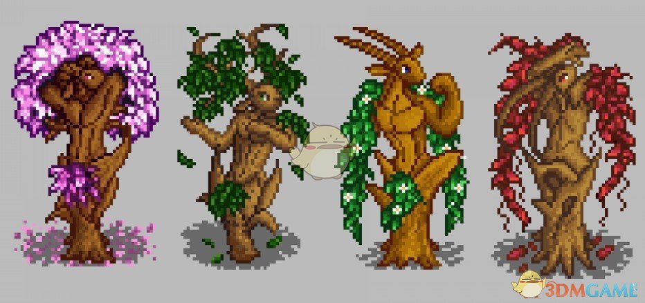 《星露谷物语》果树变为肌肉兽人MOD