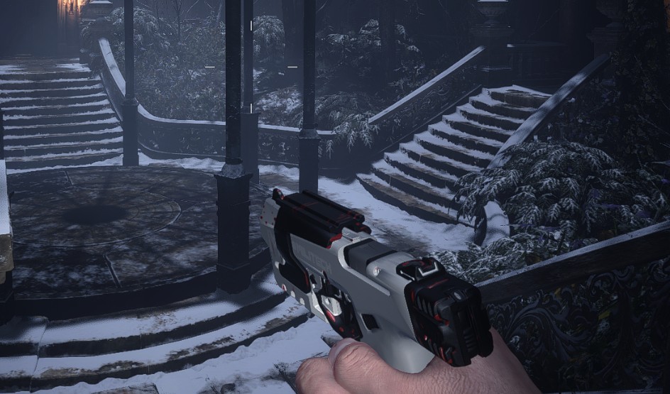 《生化危机8》赛博朋克2077列克星敦手枪MOD