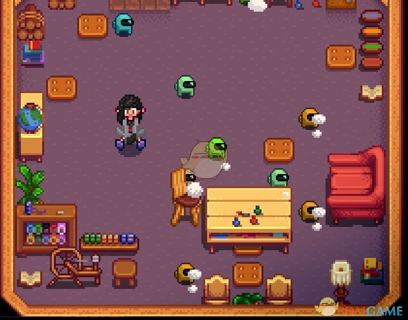 《星露谷物语》Among Us小人MOD