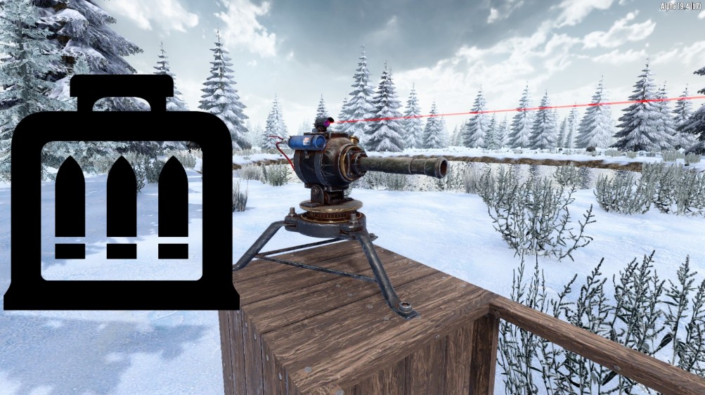 《七日杀》更好的炮塔弹匣MOD