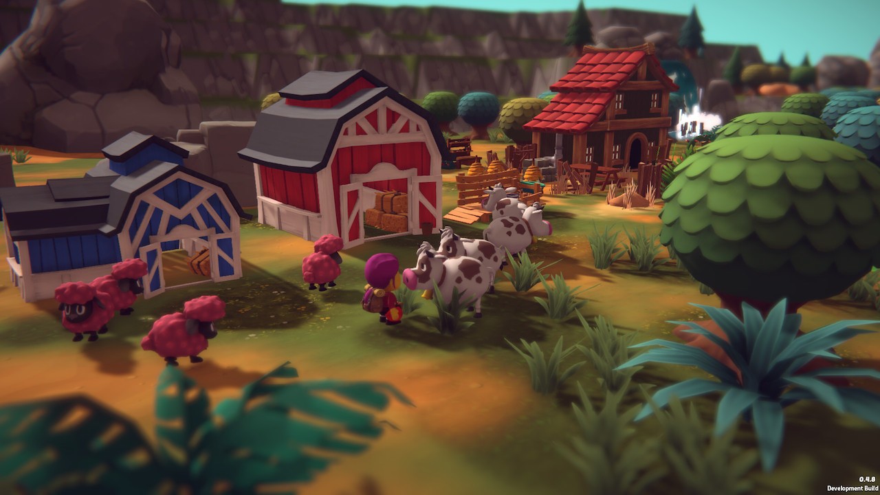 3D卡通画风 生活模拟RPG新游《Spirit of the Island》上架Steam