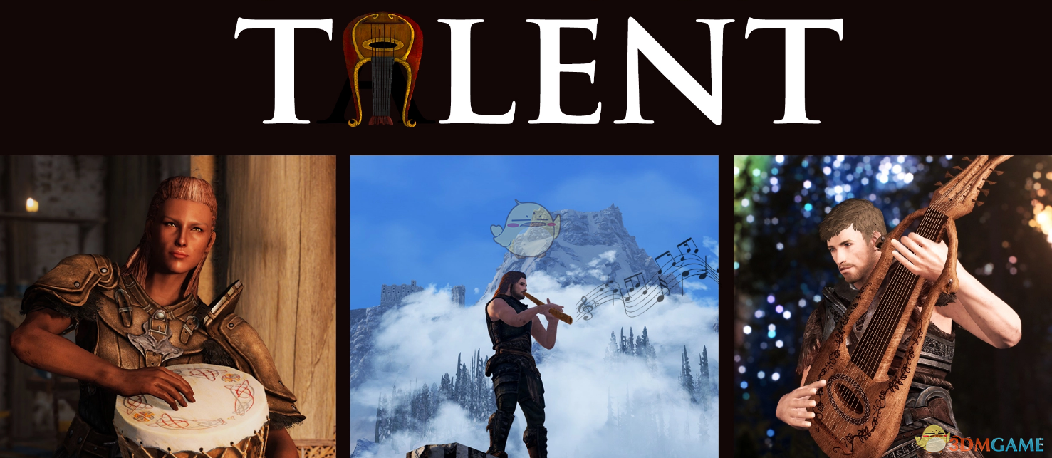 《上古卷轴5：天际重置版》吟游诗人音乐优化MOD