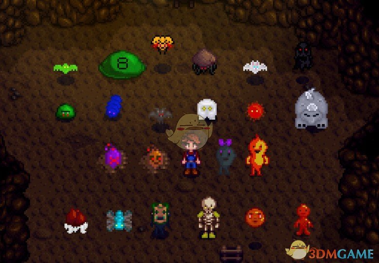 《星露谷物语》怪物更多颜色MOD