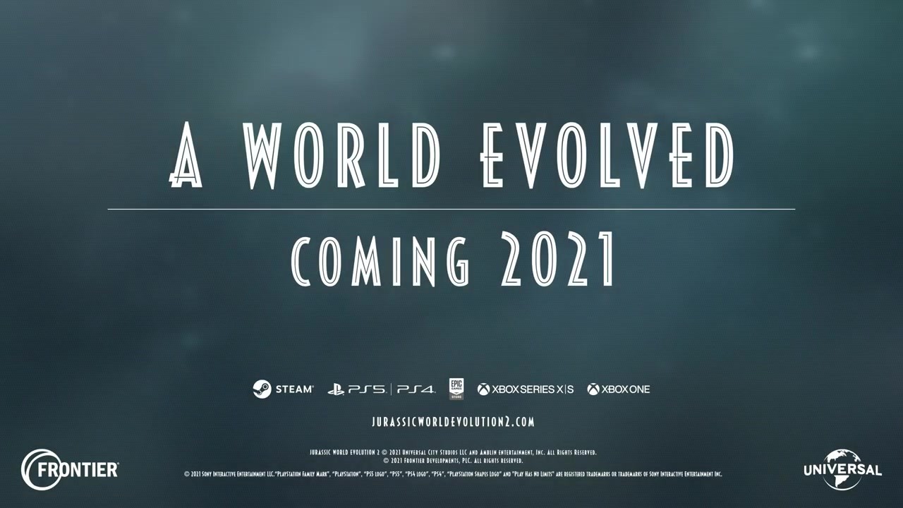 E3 2021：《侏罗纪世界：进化2》公布 2021年推出