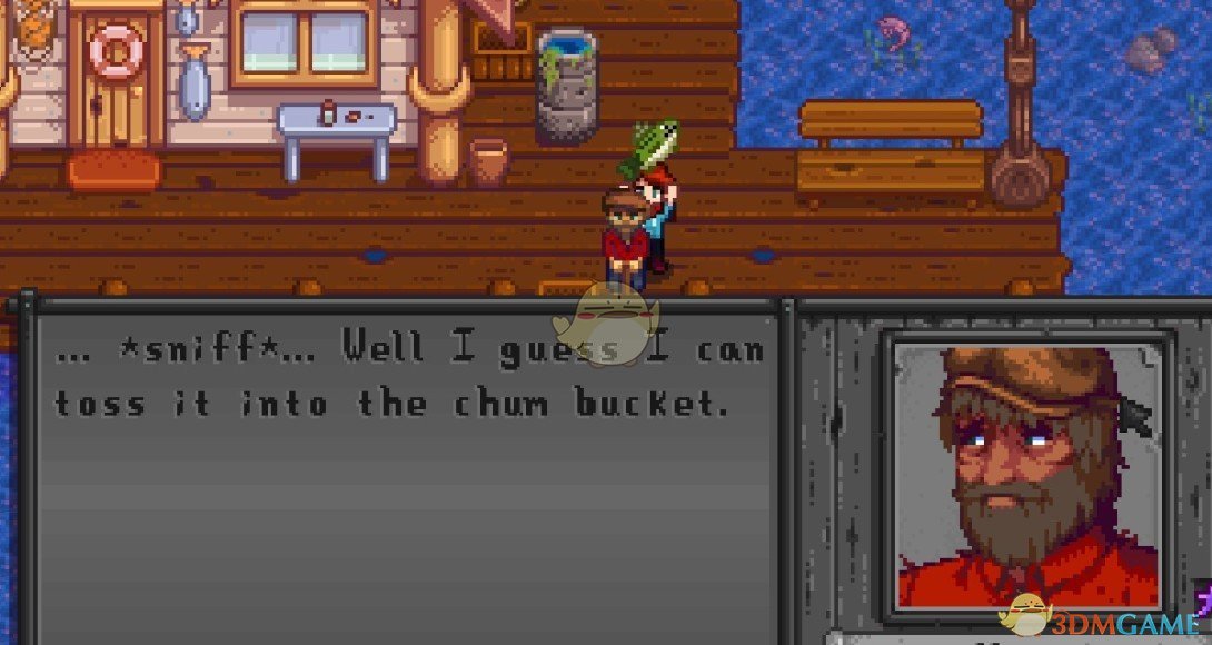 《星露谷物语》动物之森鲈鱼MOD