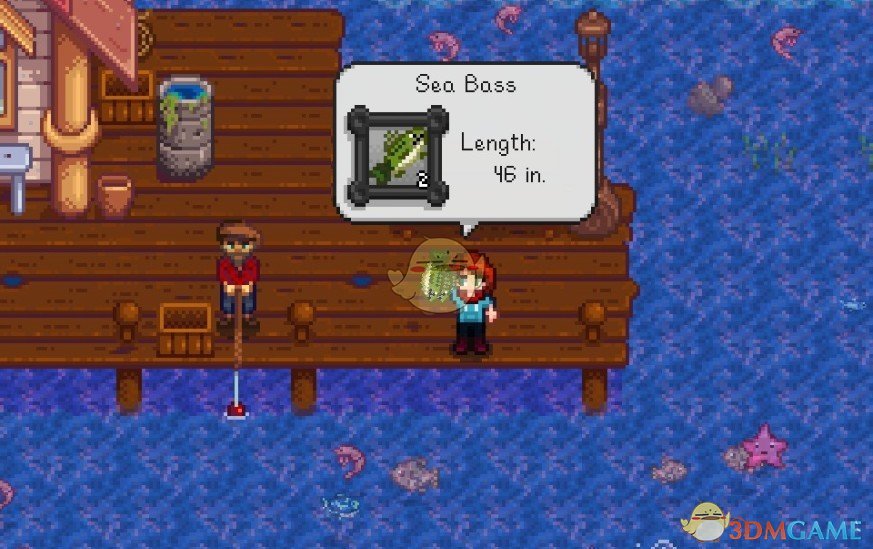 《星露谷物语》动物之森鲈鱼MOD