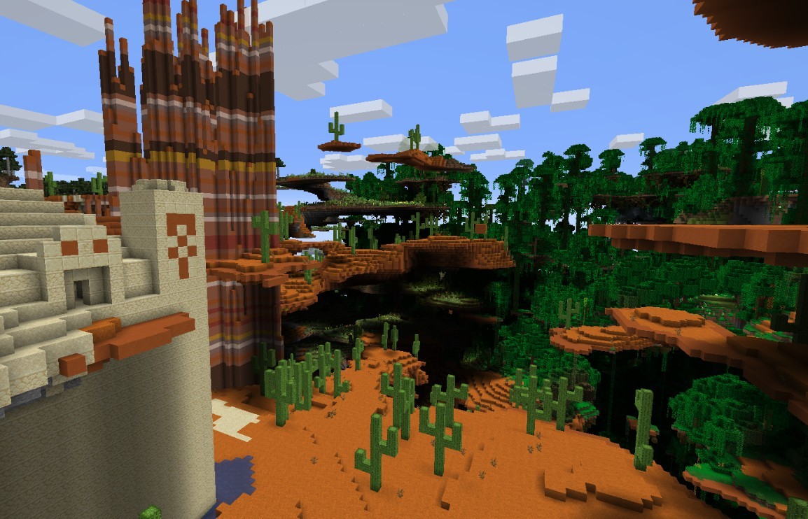 《我的世界》1.16.5层层群系维度MOD