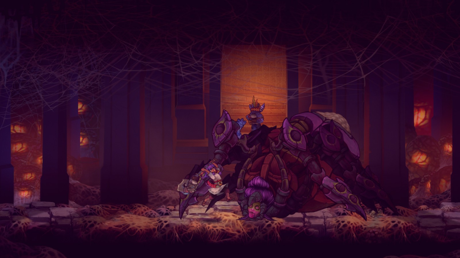 2D手绘动作游戏《ITORAH》年内登陆Steam