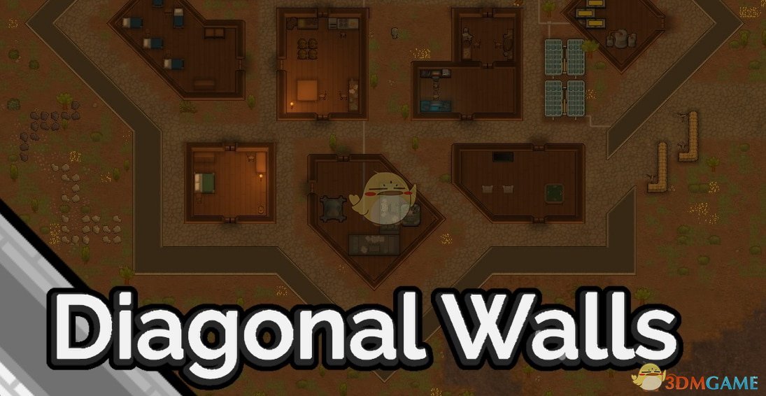 《边缘世界》对角墙砖v1.2 MOD