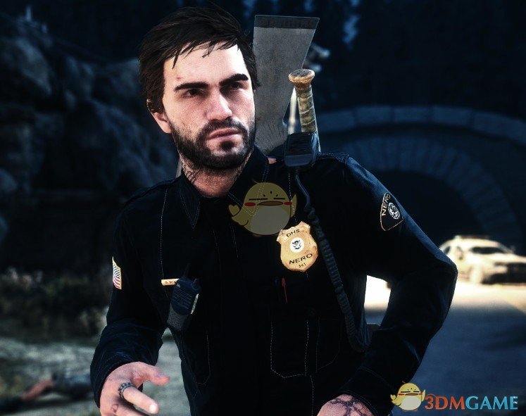 《往日不再》黑色警服MOD