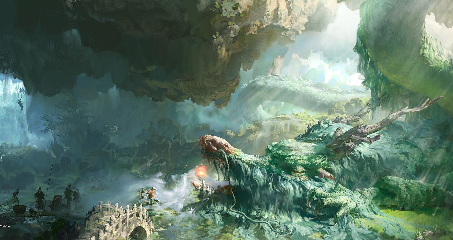 《Wallpaper Engine》山海有灵青龙动态壁纸