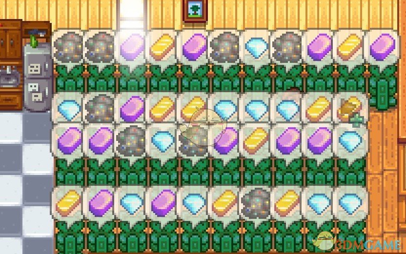 《星露谷物语》珍贵矿石生产雕像MOD