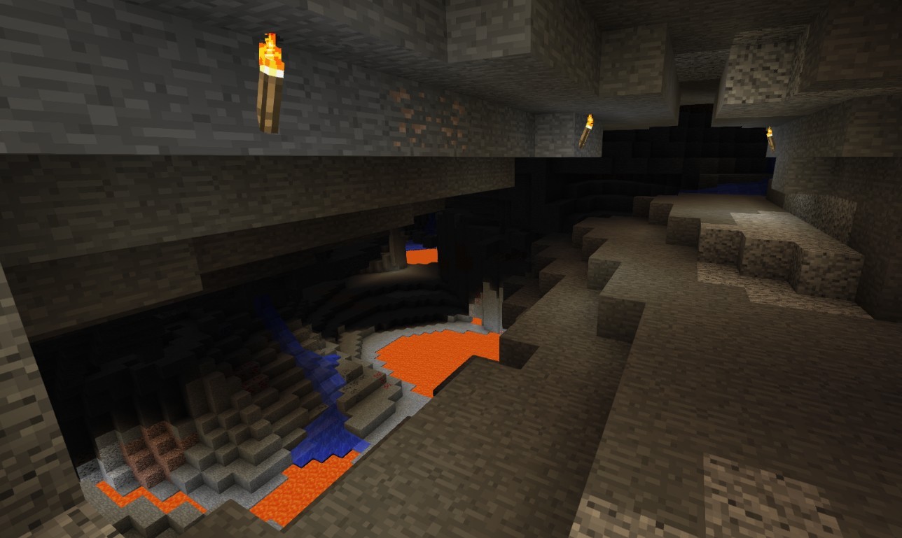 《我的世界》1.16.5宏大洞穴MOD