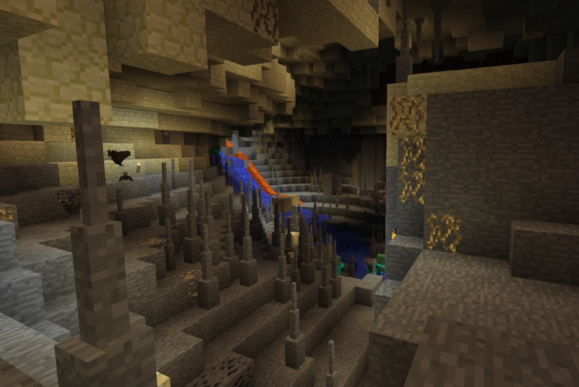 《我的世界》1.16.5宏大洞穴MOD