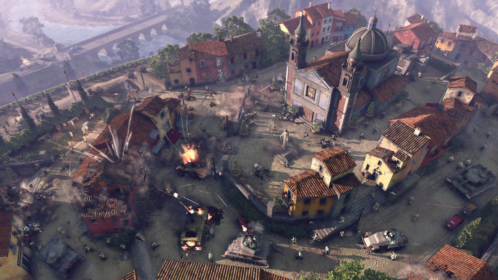 《英雄连3》全新预告片 游戏玩法及动态地图展示