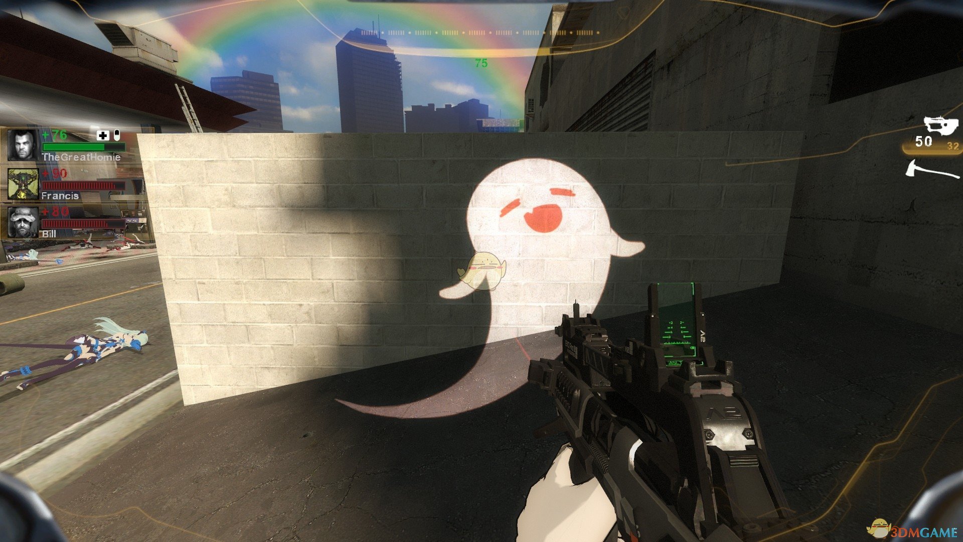 《求生之路2》胡桃灵魂手电筒MOD