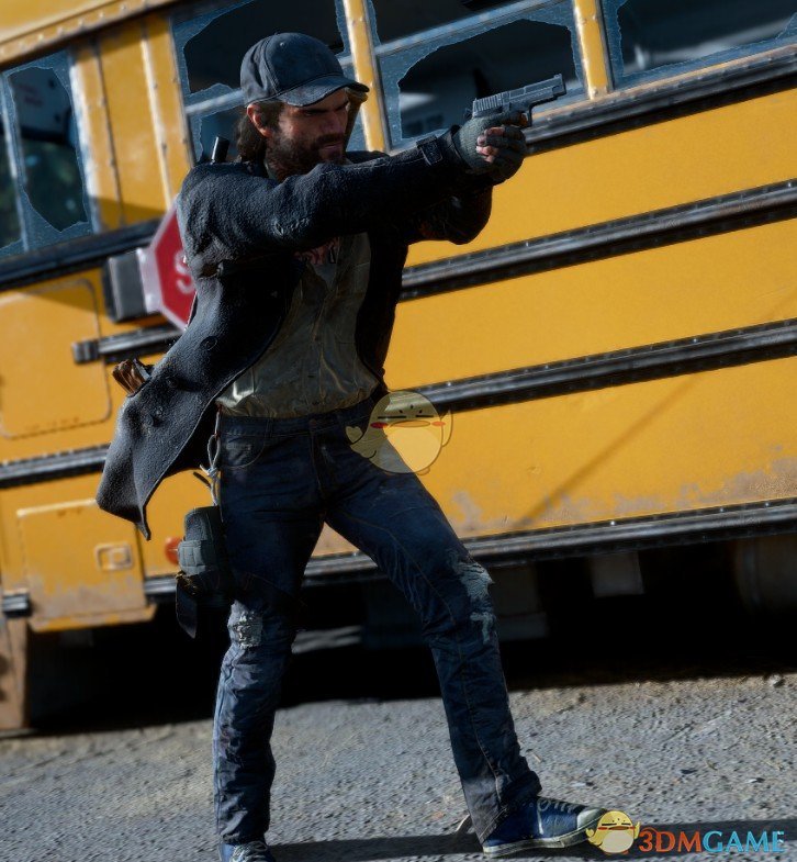 《往日不再》黑色风衣棒球帽时髦套装MOD