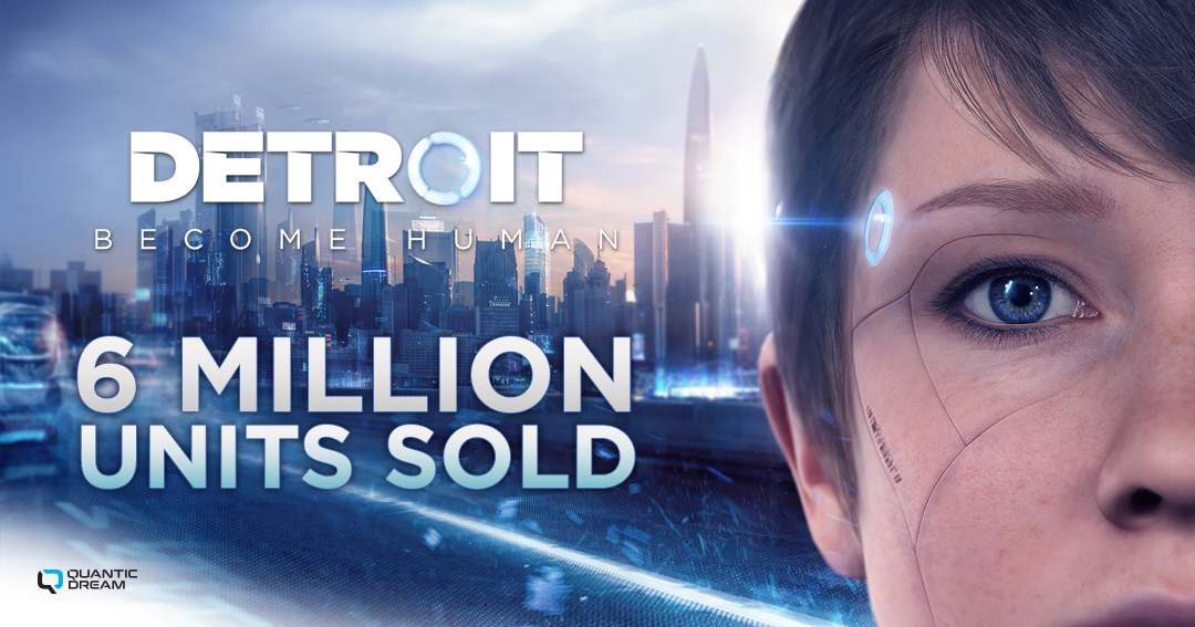 官宣：《底特律：变人》PC和PS4版总销量破600万