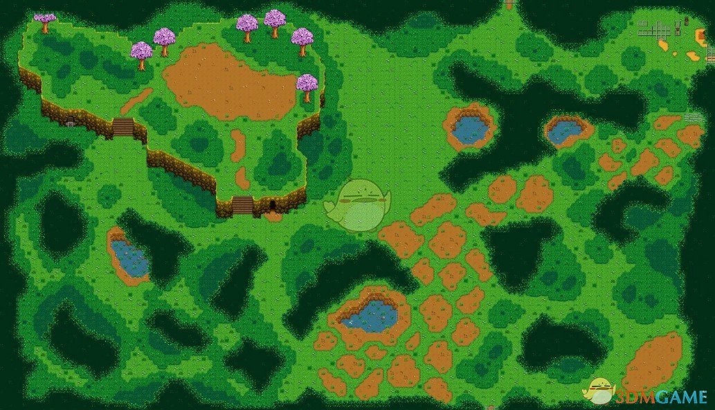 《星露谷物语》蜿蜒农场MOD