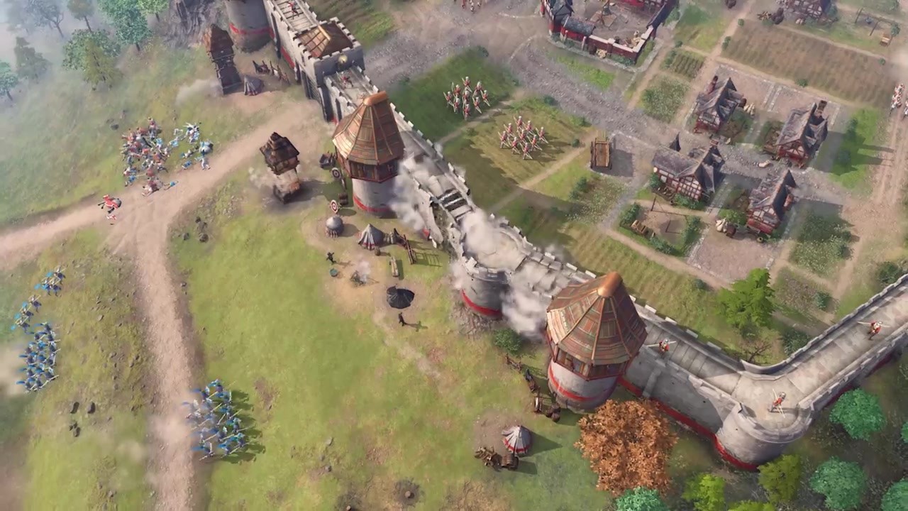 微软《帝国时代4》新预告片展示英法百年战争