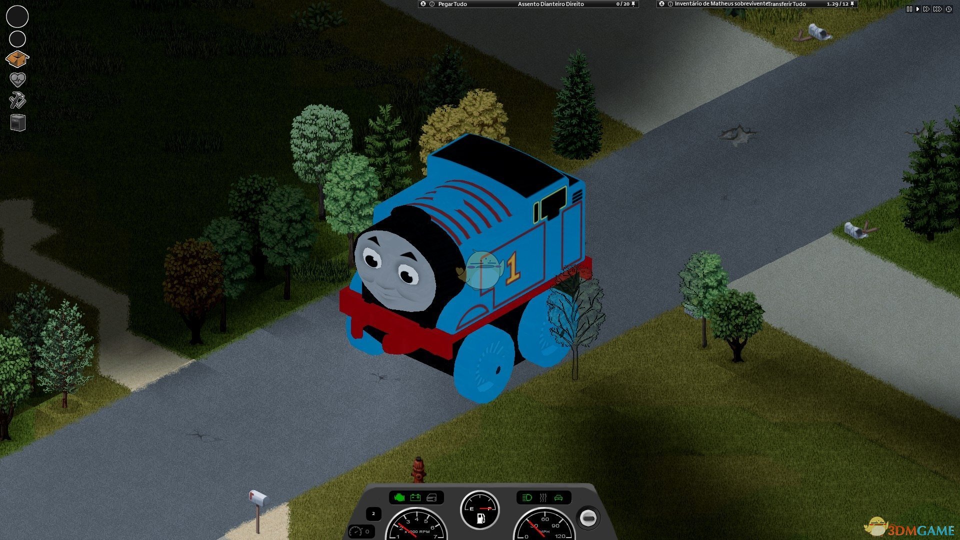 《僵尸毁灭工程》托马斯小火车MOD