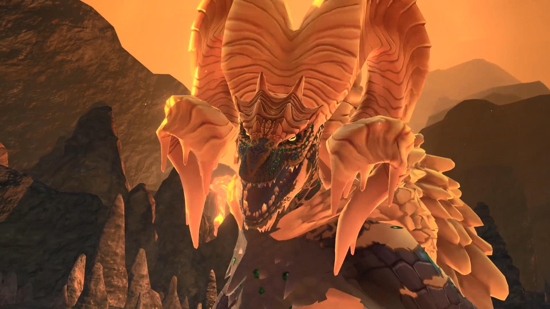 《怪物猎人物语2：毁灭之翼》第2弹免费更新8月5日上线 共斗怪物绚辉龙登场