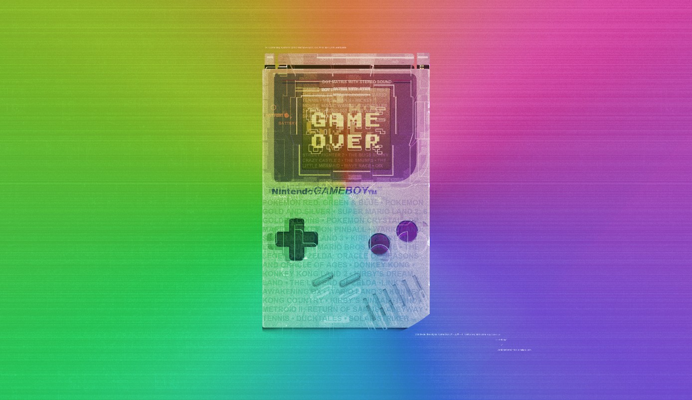 《Wallpaper Engine》任天堂Gameboy掌机动态壁纸