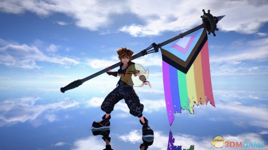 《王国之心3》风暴旗LGBTQ色彩MOD