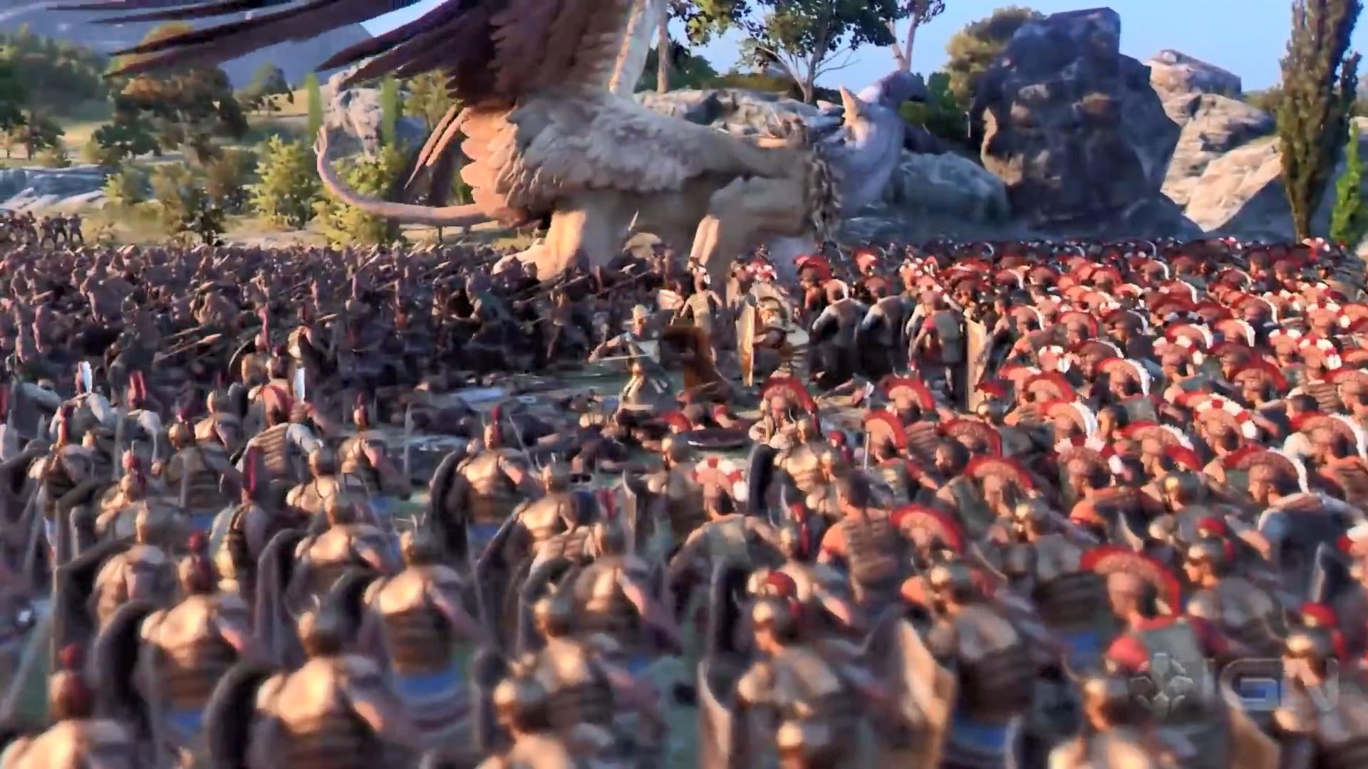 《全面战争传奇：特洛伊》DLC“Mythos”宣传片 巨大神话生物登场