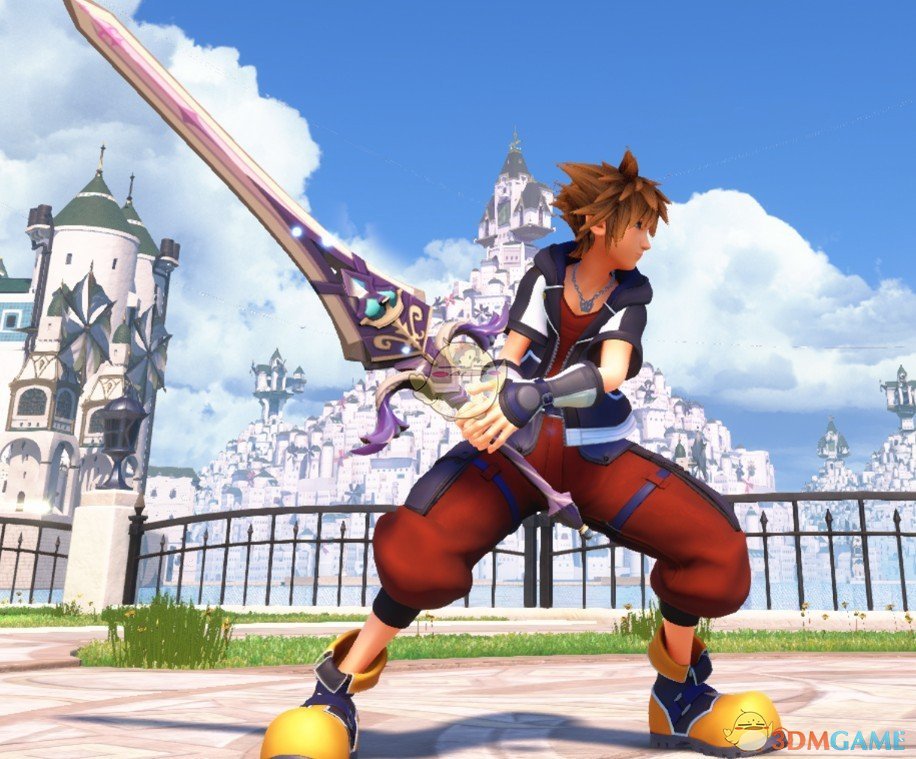 《王国之心3》原神武器包MOD