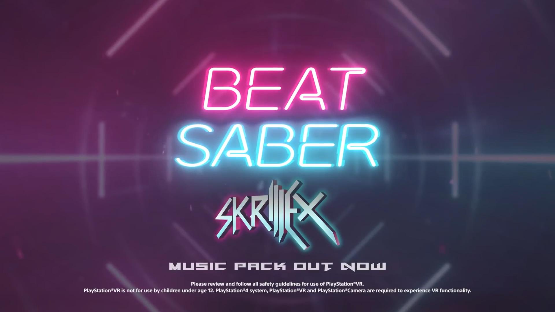 《节奏光剑》Skrillex曲包上线 8首歌曲合集仅售60元