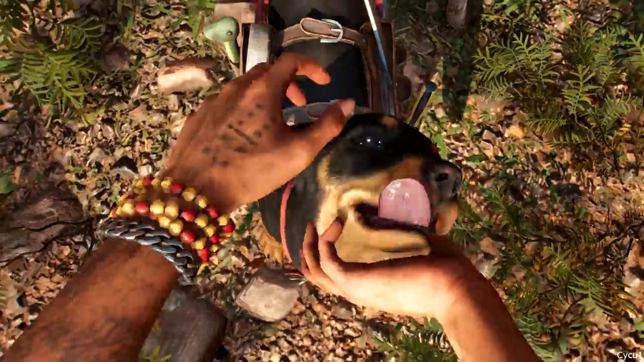 《孤岛惊魂6》新实机视频 玩家与动物互动展示