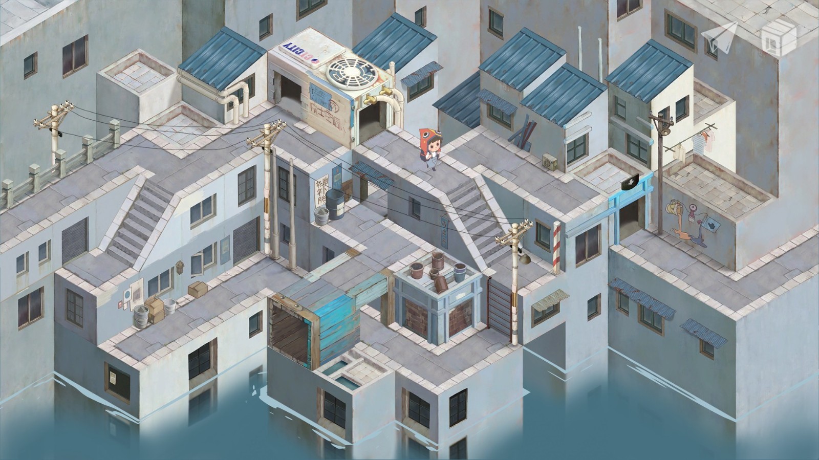 手绘风格游戏《成土市的我》上架Steam 2022年发售