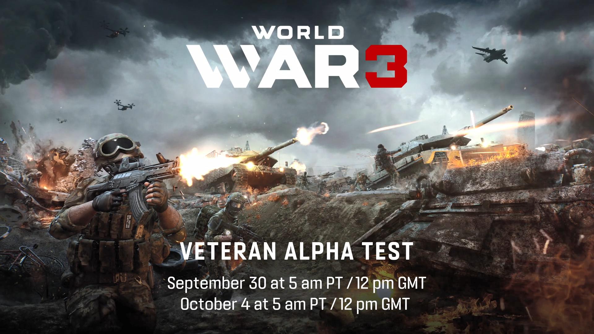 《第三次世界大战》将开启回归A测 仅限老玩家参与